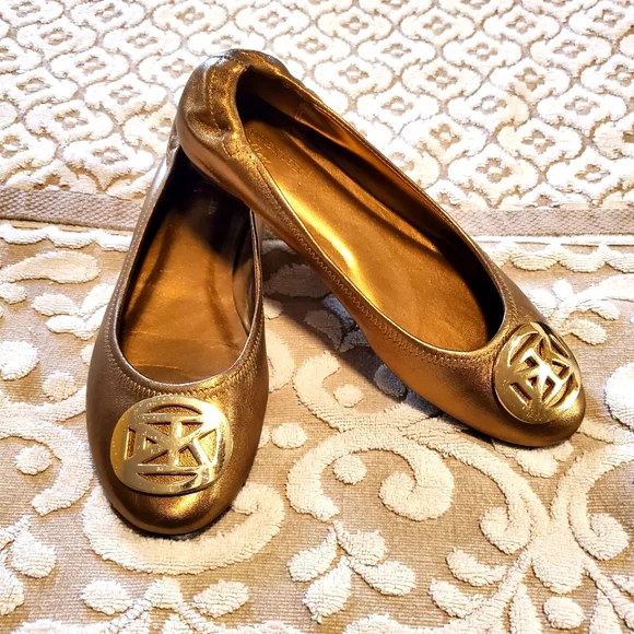 Ballet Flat Anne Klein Gold Flats Anne Klein Shoes Anne Klein